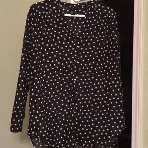 Cute star blouse worn once